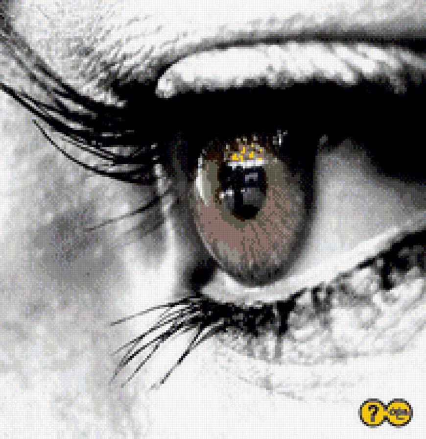 глаз - глаз, женщина - предпросмотр