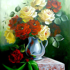 Схема вышивки «Букет цветов»