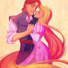 Схема вышивки «рапунцель»