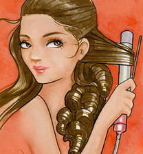 Схема вышивки «девушка»