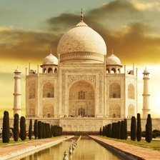 Схема вышивки «тадж махал»