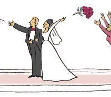 Схема вышивки «свадьба»