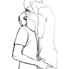 Схема вышивки «поцелуй»