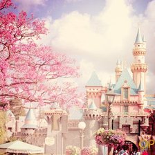 Схема вышивки «замок»