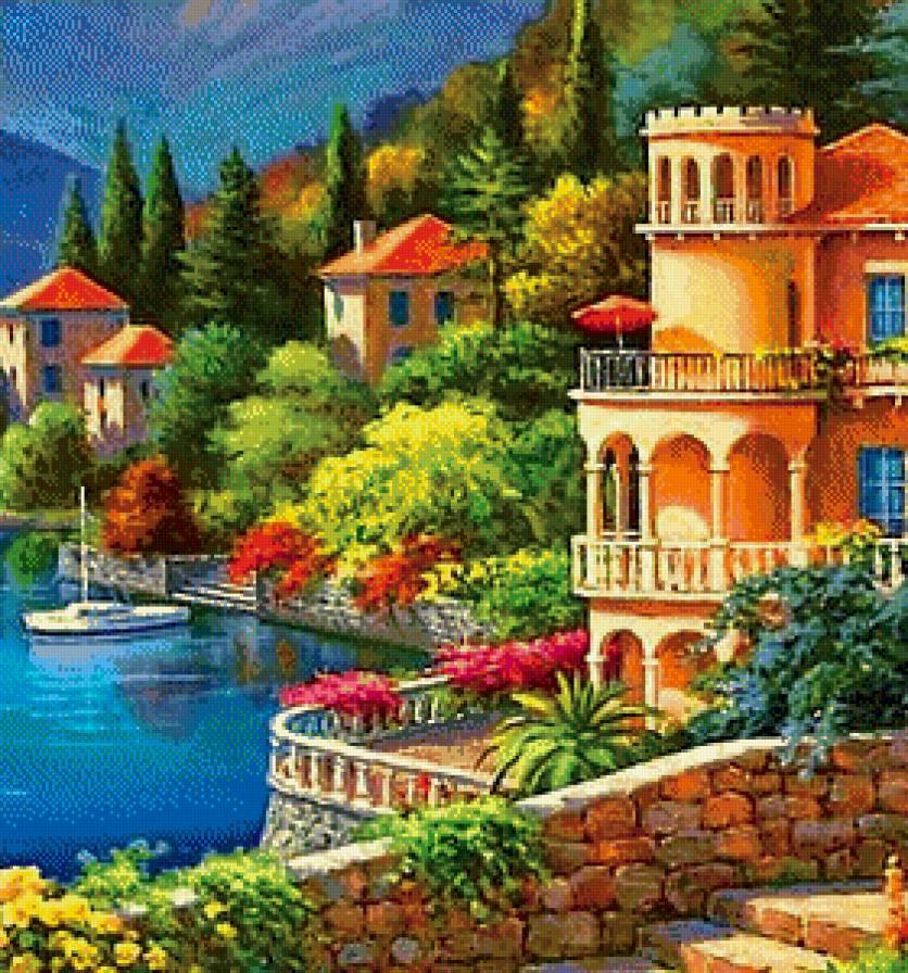 уютный дворик - предпросмотр