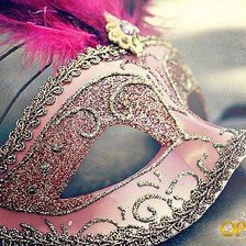 Схема вышивки «маска»