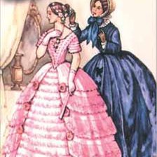 Схема вышивки «девушка»