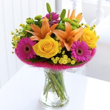 Схема вышивки «букет  лилии»