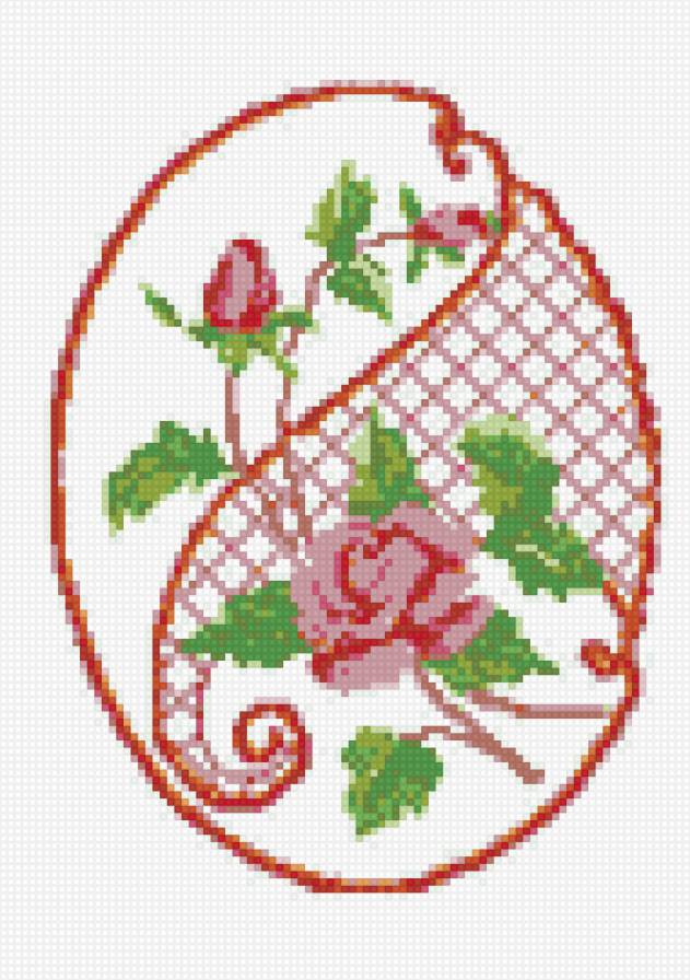 орнамент - цветочки.розочка - предпросмотр