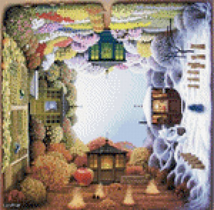 Времена года - весна, зама, осень, лето - предпросмотр