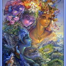 Схема вышивки «Времена года2»