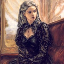 Схема вышивки «портрет»