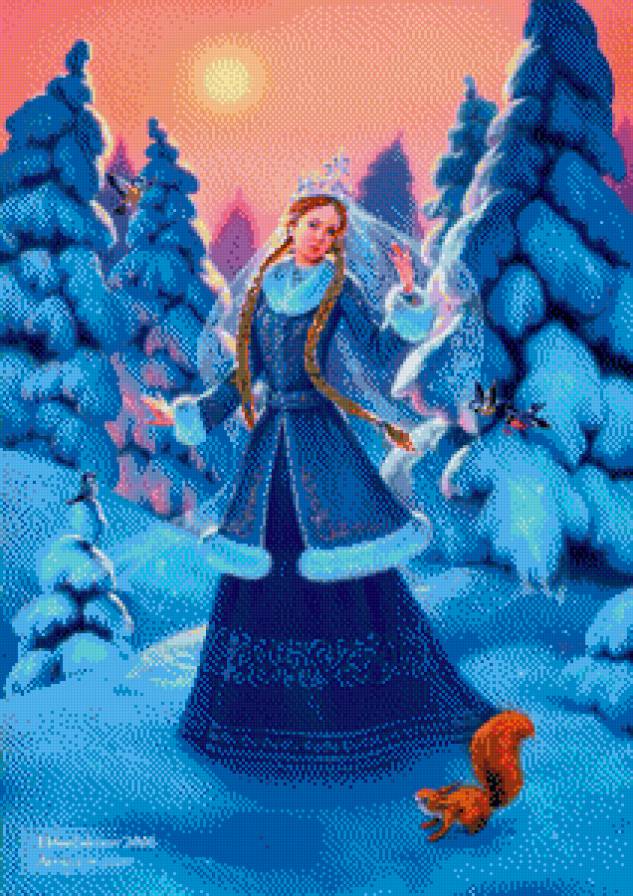 снегурочка - зима, снегурочка, девушка - предпросмотр