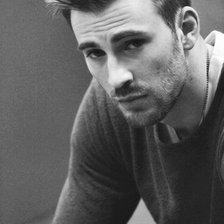 Схема вышивки «Крис Эванс»