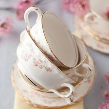 Схема вышивки «Чашки»