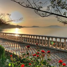 Схема вышивки «Набережная»