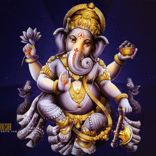 Схема вышивки «ГАНЕША»