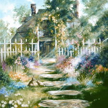 Схема вышивки «Солнечный день»