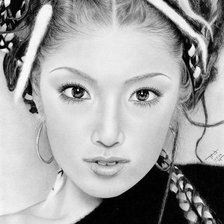 Схема вышивки «портрет»