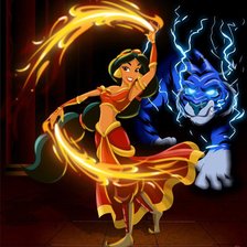 Схема вышивки «танец жасмин»