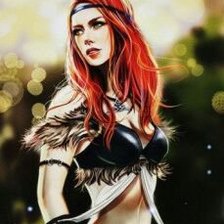 Схема вышивки «девушка. взгляд.»