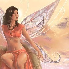 Схема вышивки «Лесная фея»