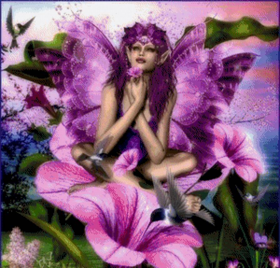 Лесная фея - люди, фентези, девушка - предпросмотр