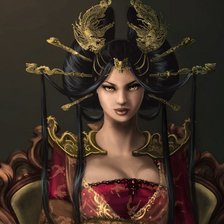 Схема вышивки «восточная принцесса»