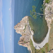 Схема вышивки «Скала Шаманка»