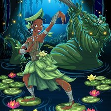 Схема вышивки «принцесса»