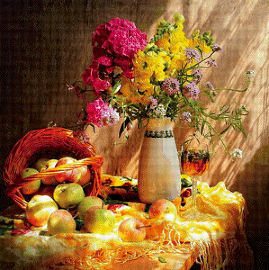Цветы солнечные - цветы, фрукты - предпросмотр
