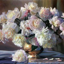 Схема вышивки «ваза с цветами»