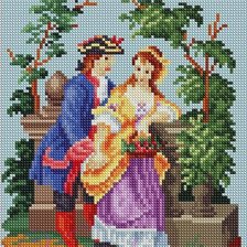 Схема вышивки «свидание»