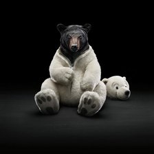 Схема вышивки «мишка 2»