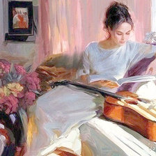 Схема вышивки «Досуг»