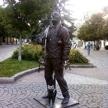 памятник трубочисту