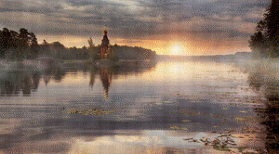 рассвет - природа - предпросмотр