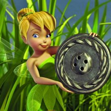 Схема вышивки «Фея Динь-Динь»