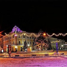 Схема вышивки «вечерняя»