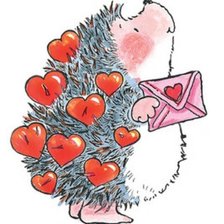 Схема вышивки «Ежик»