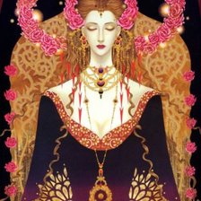 Схема вышивки «богиня»