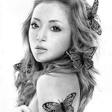 Схема вышивки «Дівчина 17»