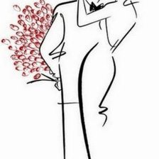 Схема вышивки «Встреча любимых»