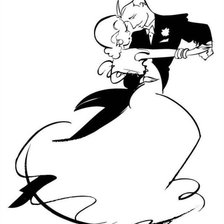 Схема вышивки «танец сердец»