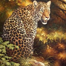 Схема вышивки «Дикие животные»