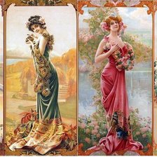 Схема вышивки «изящество 2»