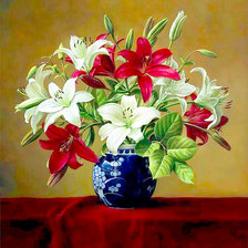 Цветы на столе