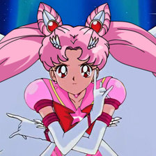 Схема вышивки «Сейлор Чибимун.»