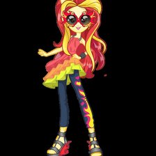 Схема вышивки «Сансет Шиммер»