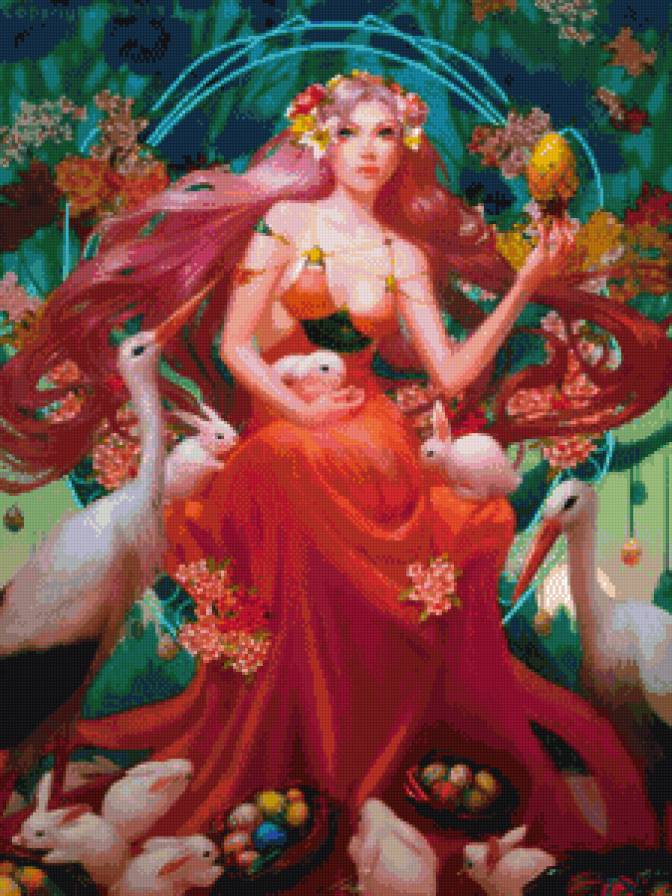 богиня - девушка - предпросмотр